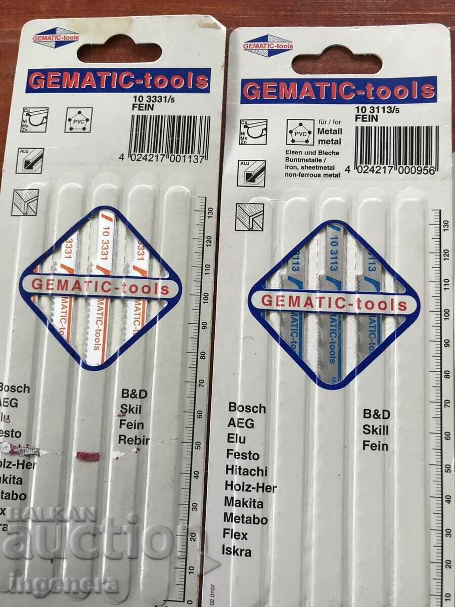 Auction JIG SAW KNIFE "GEMATIC"-FOR FEIN-28 BR METAL WOOD Auction JIG SAW KNIFE "GEMATIC"-FOR FEIN-28 BR METAL WOOD