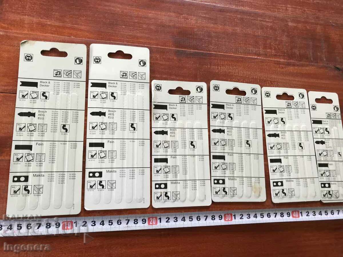 JIG SAW KNIFE "GEMATIC"-FOR FEIN-28 BR METAL WOOD - 5 JIG SAW KNIFE "GEMATIC"-FOR FEIN-28 BR METAL WOOD - 5