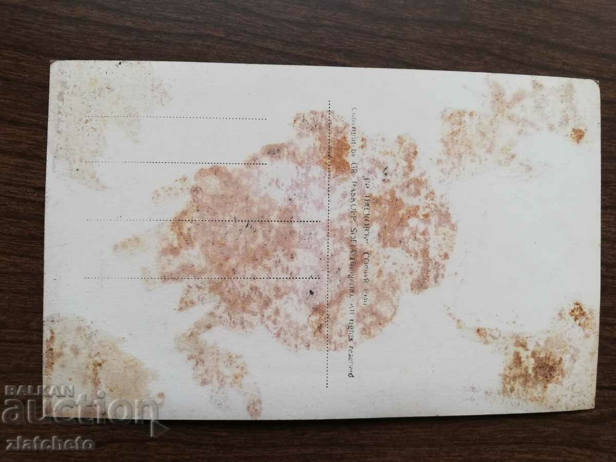 Delivery of Postal card Kingdom of Bulgaria - Kyustendil square with hisarl