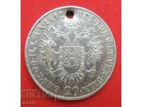 20 Kreuzer Austria-Hungary 1842 E Silver - Ferdinand