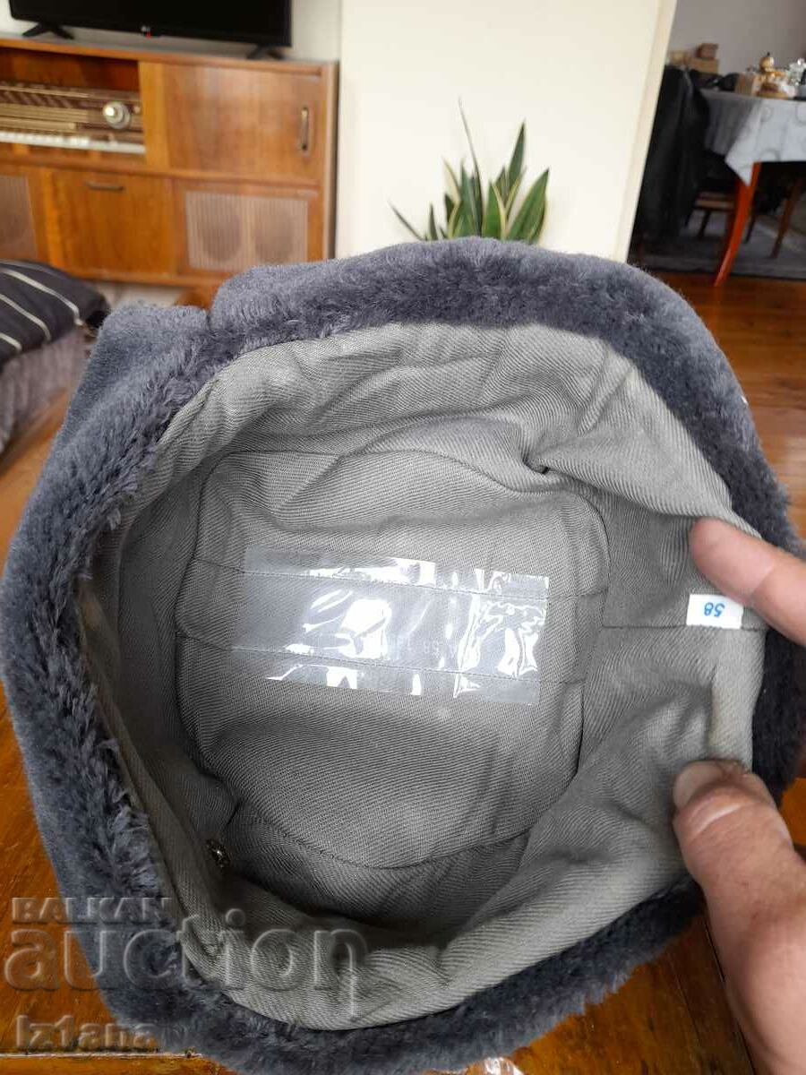Auction Old German military hat, earmuff Auction Old German military hat, earmuff