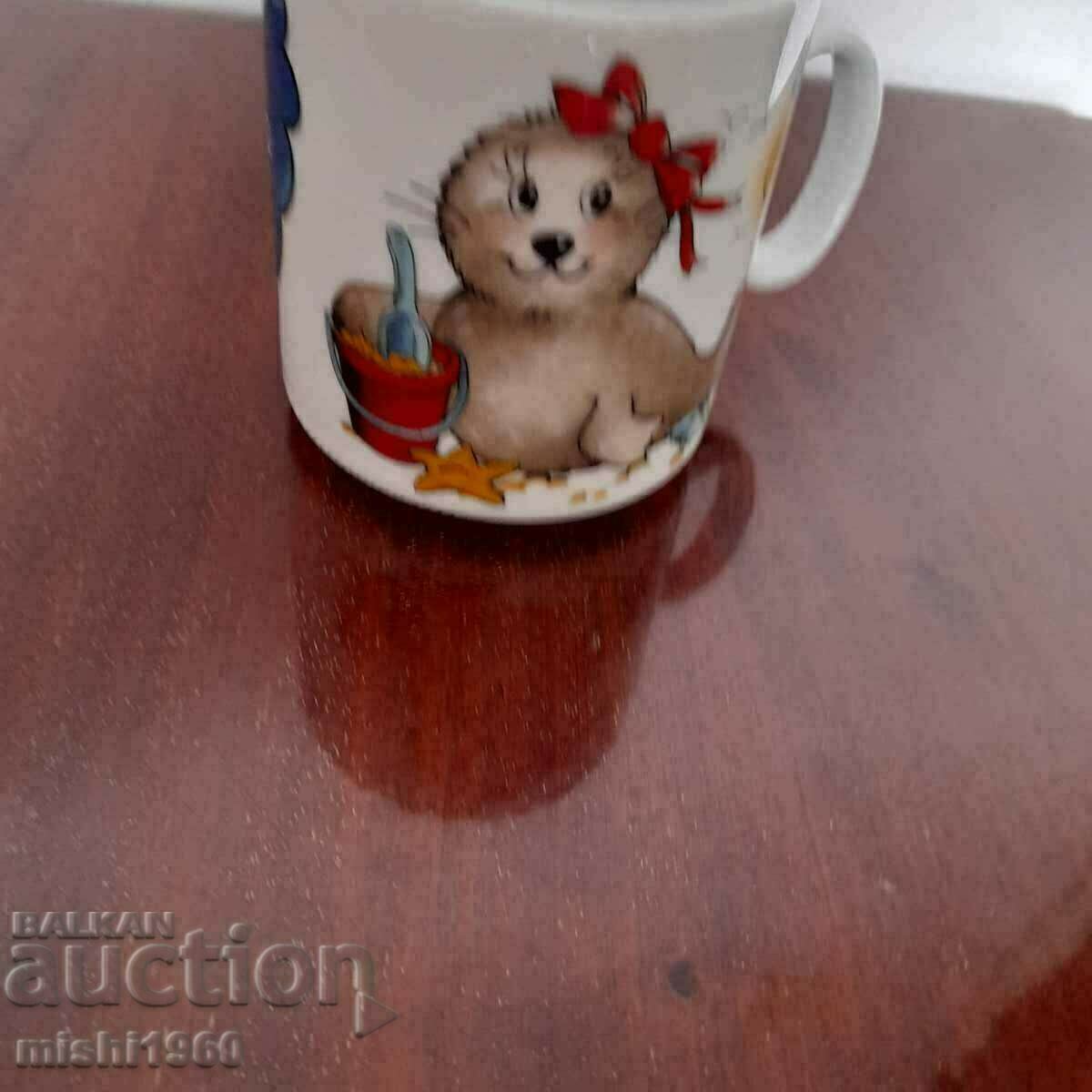 Porcelain cup with price 4.00 BGN | € 2.05 Porcelain cup with price 4.00 BGN | € 2.05