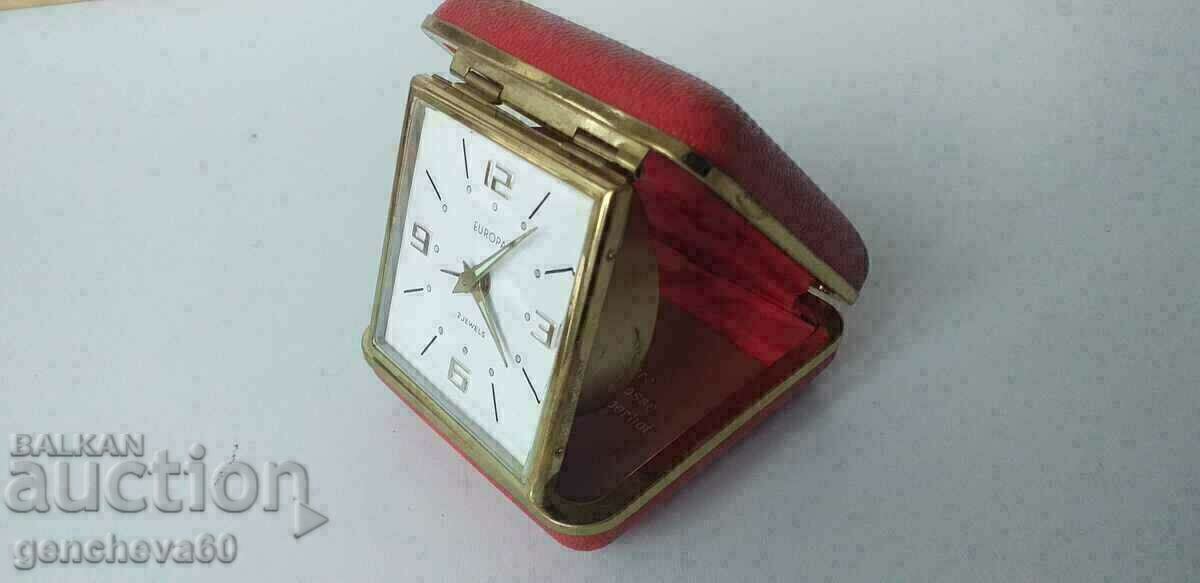 EUROPA Vintage Travel Alarm Clock - 6 EUROPA Vintage Travel Alarm Clock - 6