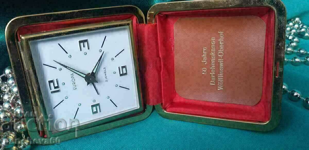 EUROPA Vintage Travel Alarm Clock - 7 EUROPA Vintage Travel Alarm Clock - 7
