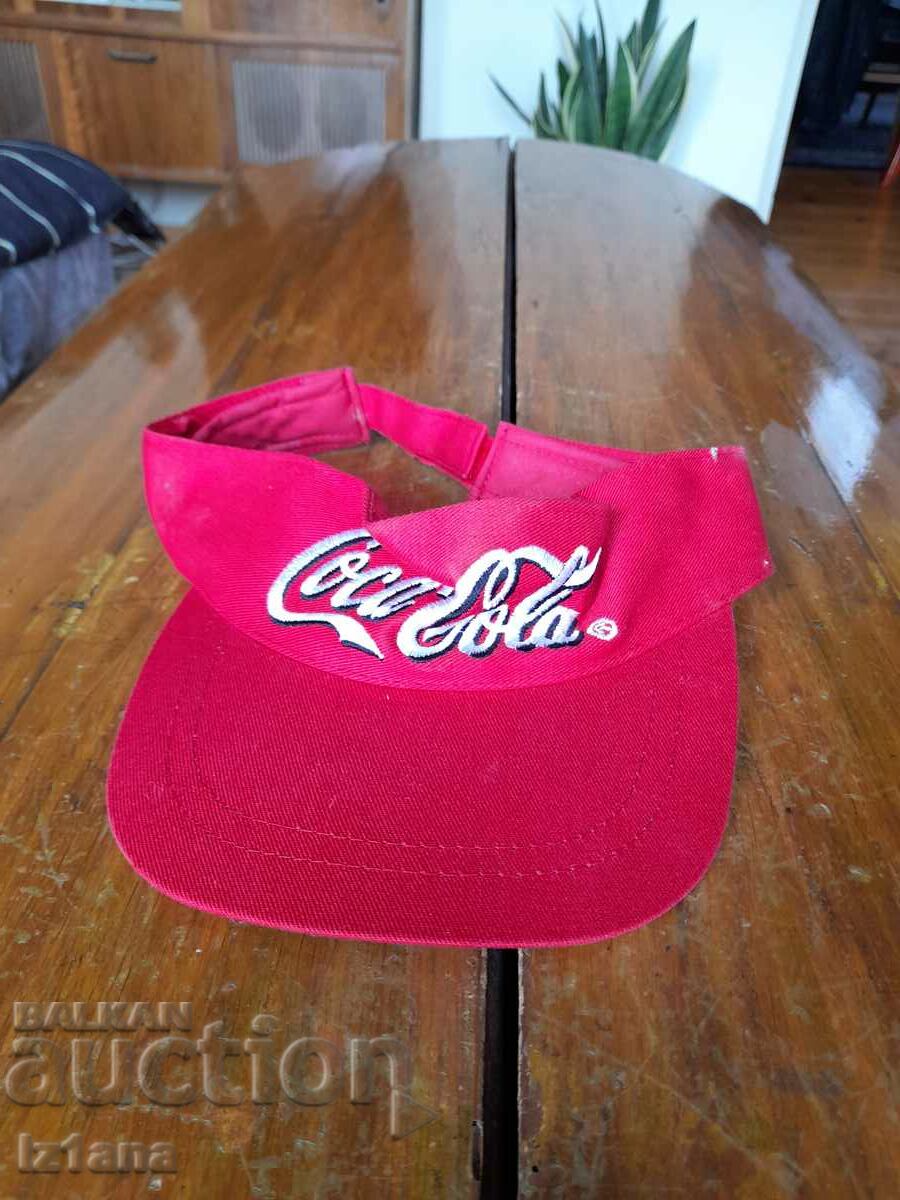 Old hat, umbrella Coca Cola, Coca Cola