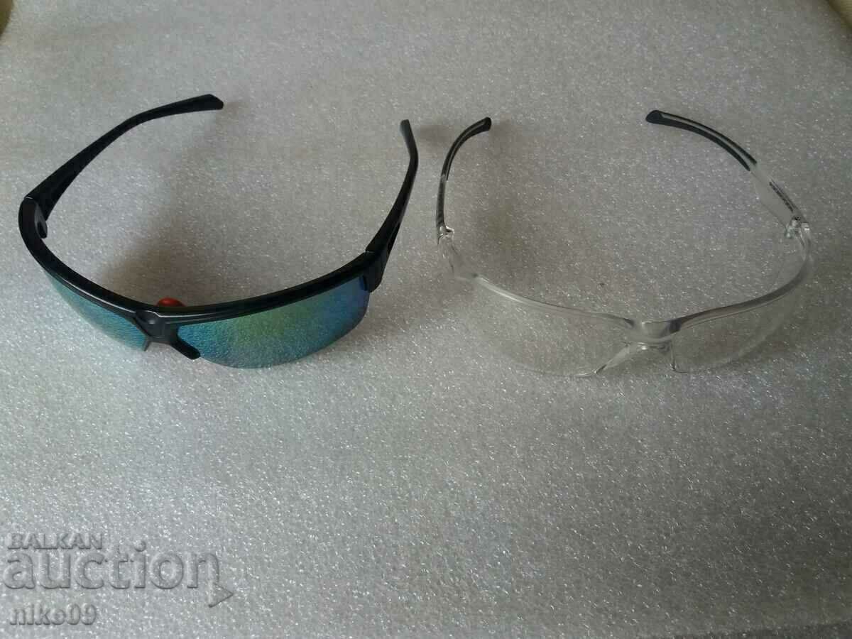 Goggles for mountain biking 2 pieces.