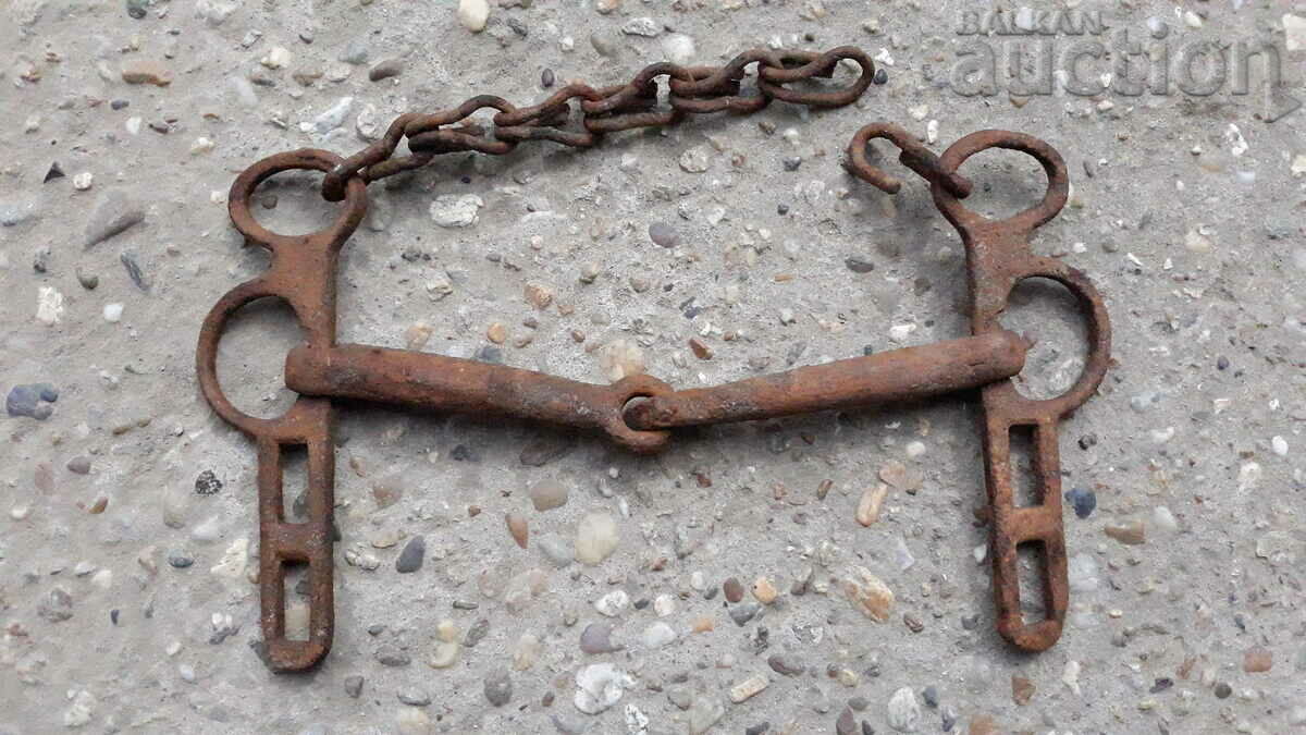 Delivery of Hand forged cavalry horse bridle Delivery of Hand forged cavalry horse bridle