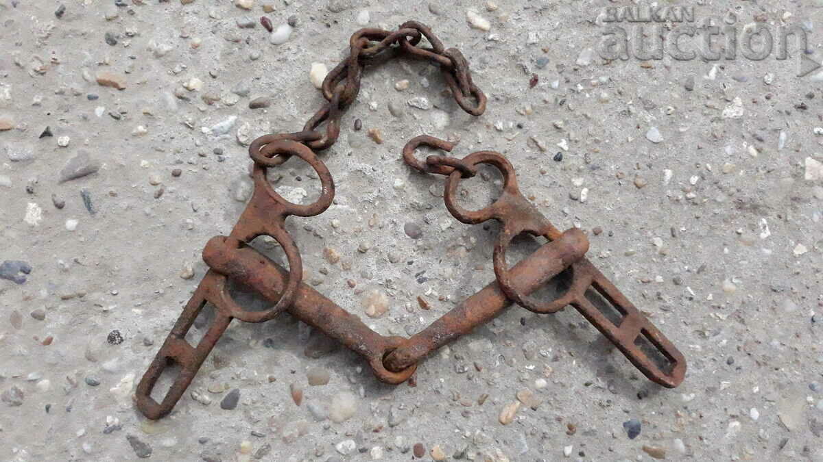 Hand forged cavalry horse bridle - 5 Hand forged cavalry horse bridle - 5