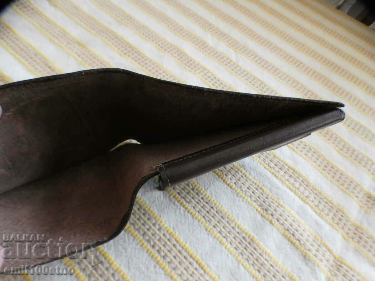 Leather wallet BGA Balkan - 7 Leather wallet BGA Balkan - 7