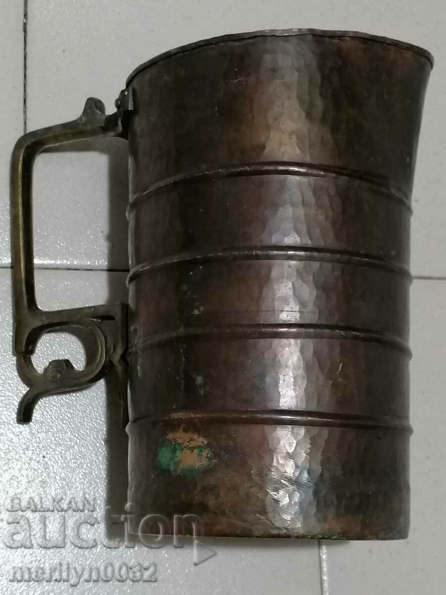 Χάλκινη κονσερβοποιημένη κανάτα χάλκινη, χάλκινη κύπελλο αγγείου με τιμή € 99.76 | 195.11 BGN