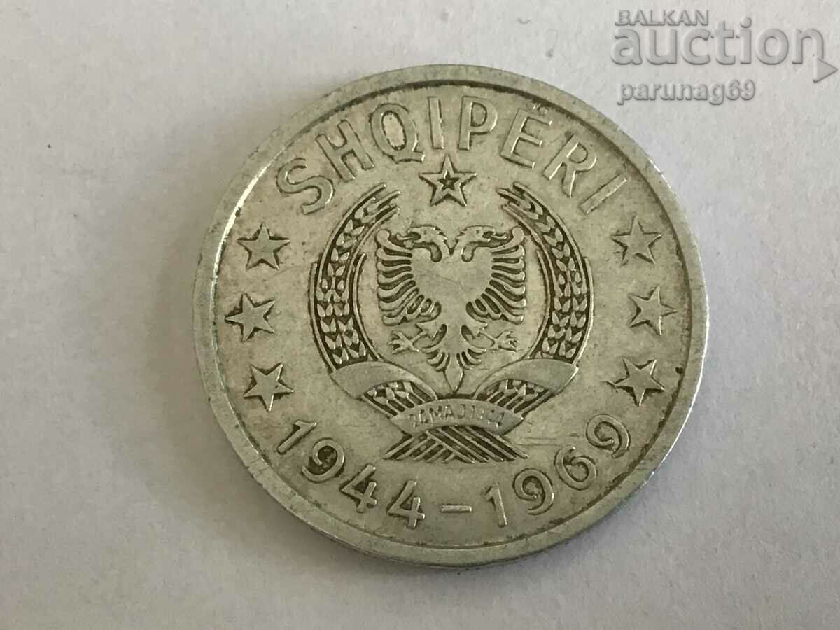 Albania 1 lek 1969 - 25 de ani de la Eliberare