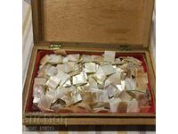 Mother of Pearl, Mother of Pearl Tiles 300 Pieces.