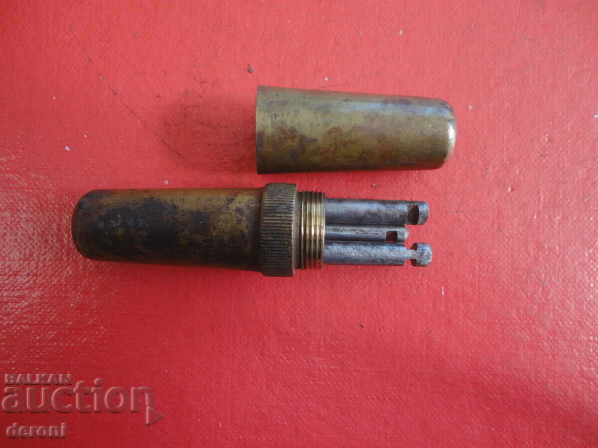 Vintage Army Bronze Zip Screwdriver - 7