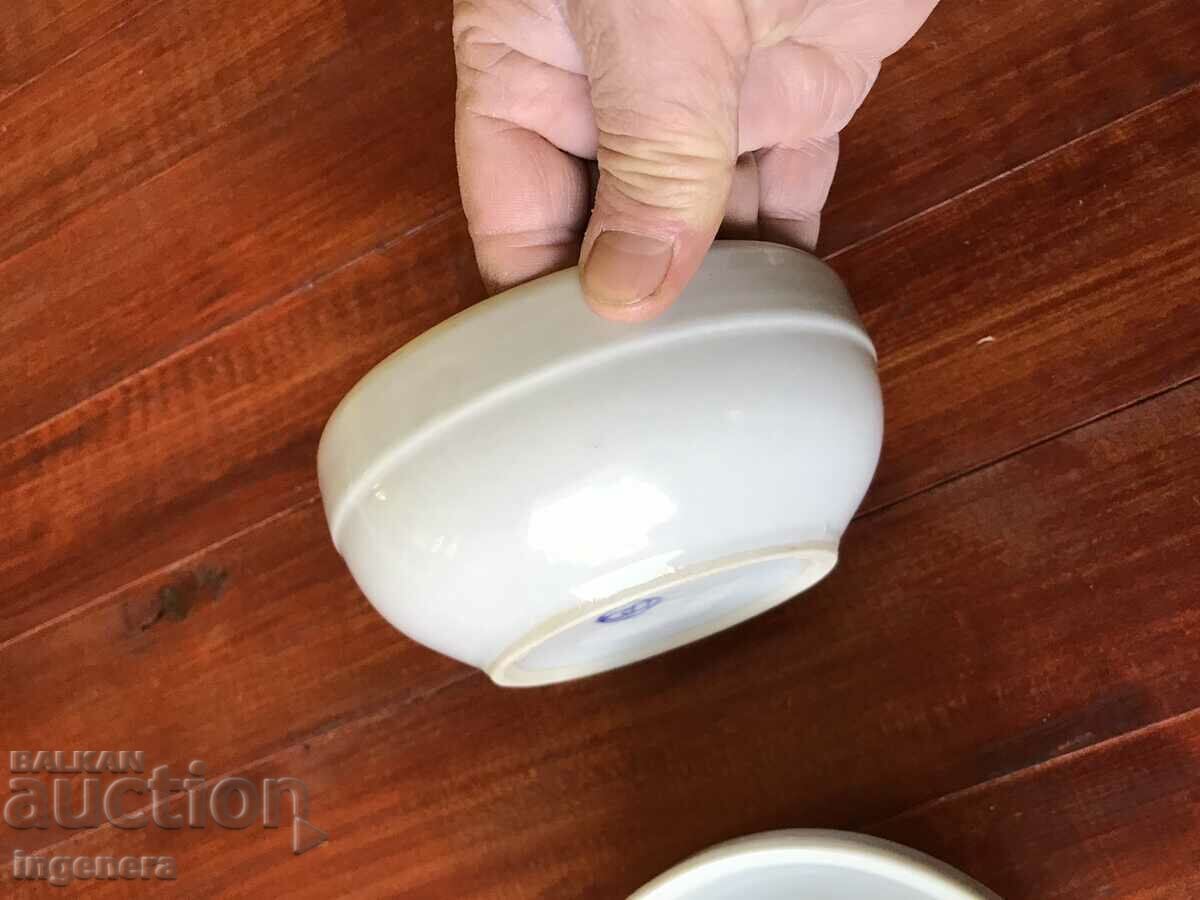 Auction BULGARIA PORCELAIN BOWL, PAN, BOWL-2 PCS Auction BULGARIA PORCELAIN BOWL, PAN, BOWL-2 PCS