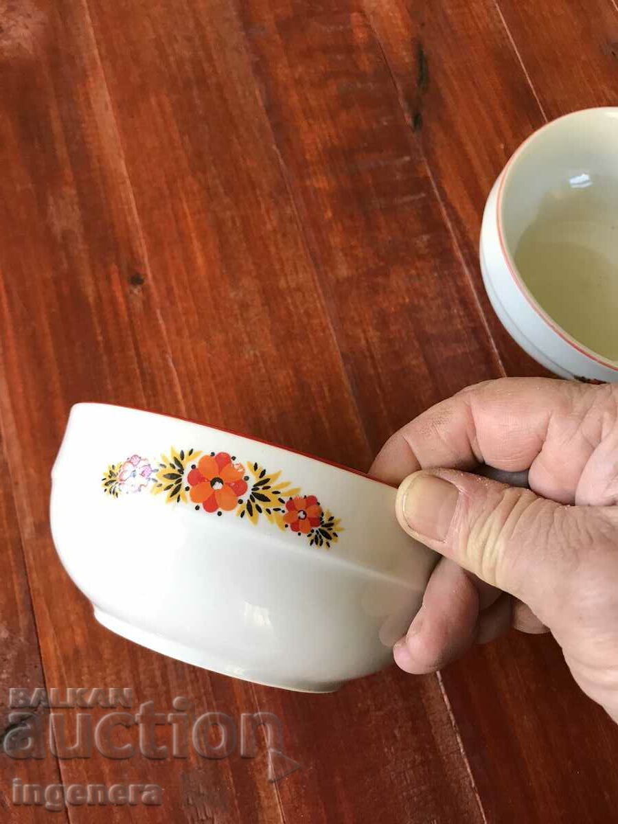Auction BULGARIA PORCELAIN BOWL PANICA BOWL-3 PCS Auction BULGARIA PORCELAIN BOWL PANICA BOWL-3 PCS