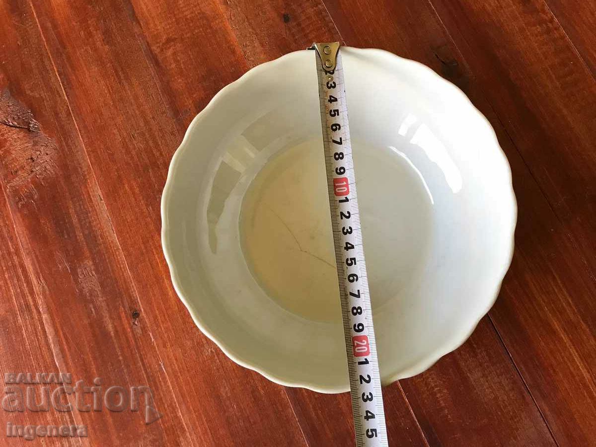 PORCELAIN BOWL PANICA BOWL GREAT BULGARIA with price 15.00 BGN | € 7.67