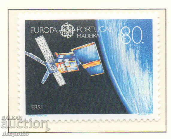 1991. Madeira. Europa - activitate spațială europeană.