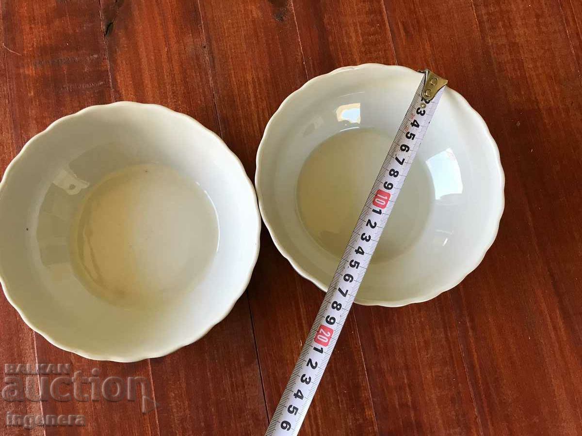 BULGARIA PORCELAIN BOWL, PAN, BOWL-2 PCS with price 16.00 BGN | € 8.18 BULGARIA PORCELAIN BOWL, PAN, BOWL-2 PCS with price 16.00 BGN | € 8.18