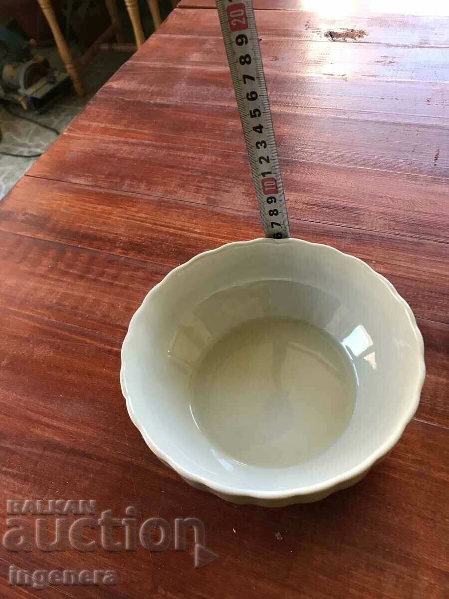 Auction BULGARIA PORCELAIN BOWL, PAN, BOWL-2 PCS Auction BULGARIA PORCELAIN BOWL, PAN, BOWL-2 PCS