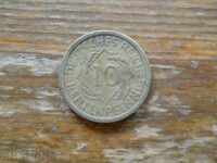 10 Pfennig 1924 - Germania ( A )