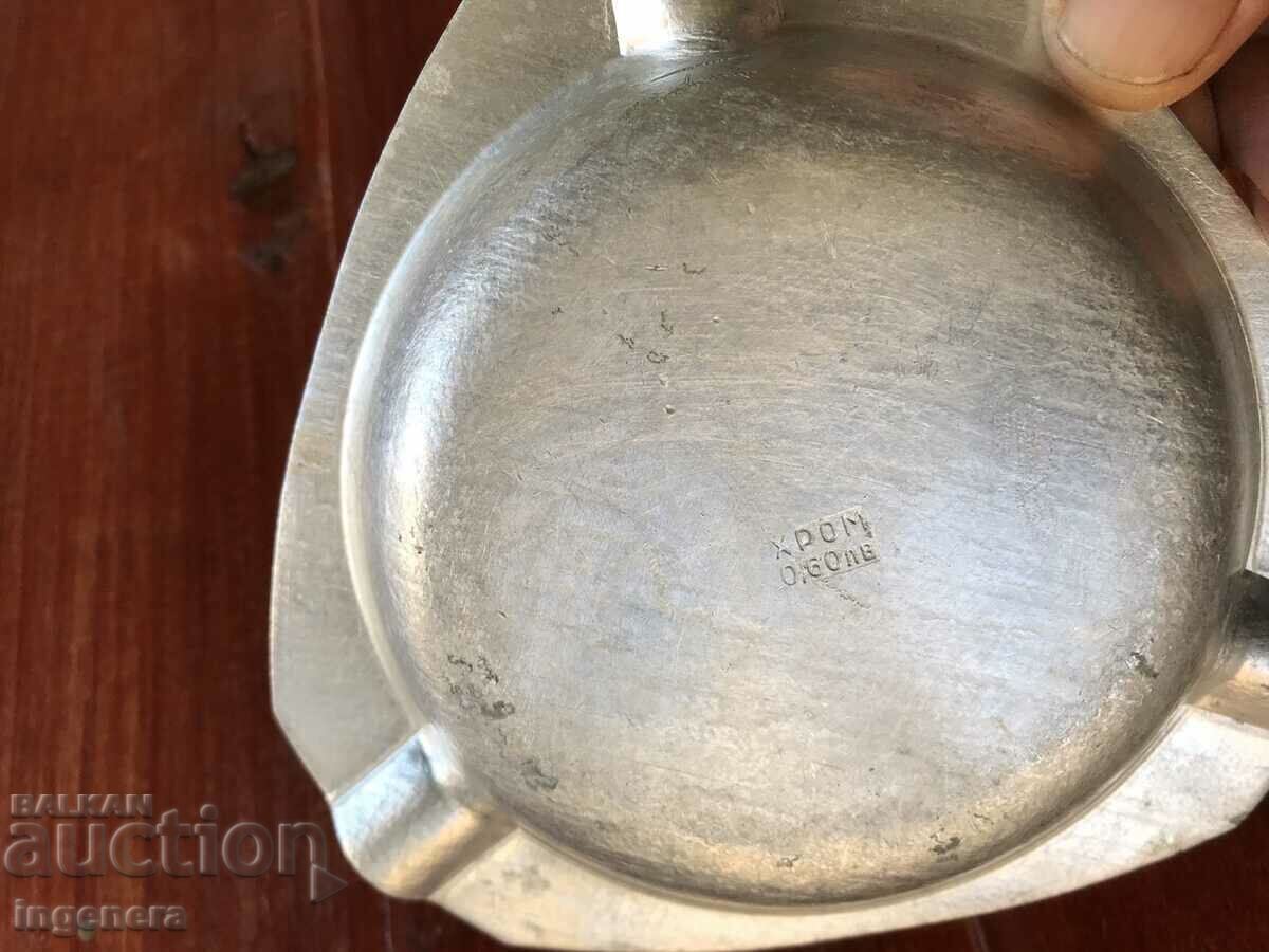 Delivery of ASHTRAY METAL - CHROME SILISTRA - COAT OF COAT OF SILISTRA Delivery of ASHTRAY METAL - CHROME SILISTRA - COAT OF COAT OF SILISTRA