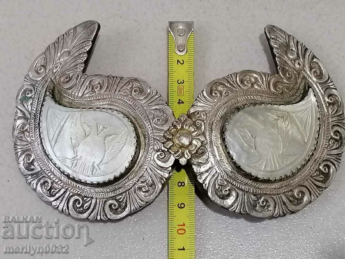 Доставка на Възрожденски сребърни пафти, пафта, сребро, седеф Доставка на Възрожденски сребърни пафти, пафта, сребро, седеф