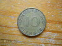 10 Pfennig 1949 - Γερμανία ( D )