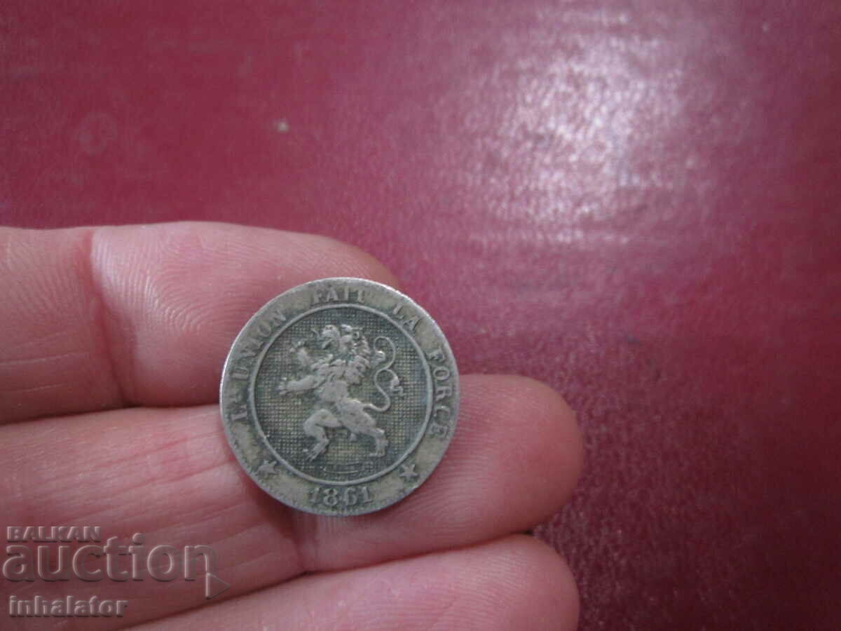 1861 5 centi Belgia