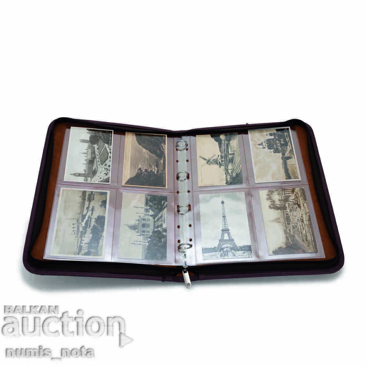 Delivery of GRANDE KURT coin and/or banknote album eco-leather with zipper Delivery of GRANDE KURT coin and/or banknote album eco-leather with zipper