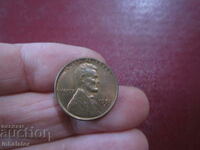 1951 SUA 1 cent litera D
