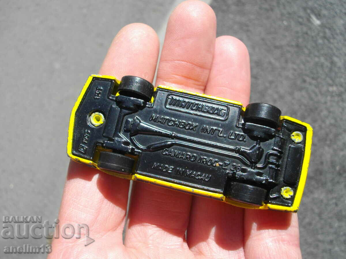 MATCHBOX MACAU CAMARO IROC MATCHBOX - 6
