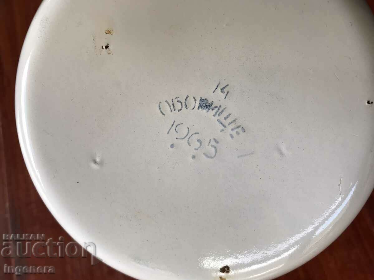 BOWL PANICA ENAMEL DISH FROM SOCA-NOVO - 7 BOWL PANICA ENAMEL DISH FROM SOCA-NOVO - 7