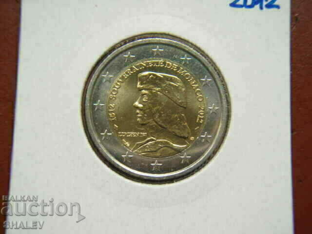 Livrarea 2 euro 2012 Monaco "500 de ani Monaco" /Monaco/ -Unc (2 euro)