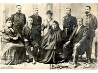 Стара картичка - Личности - Семейството на Иван Вазов 1906 г