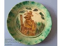 Μπόρις Ντιμόφσκι, Πιάτο, Κεραμικό, Κυνηγός, Μοναδικό