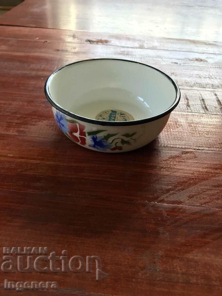 BOWL PANICA ENAMEL DISH FROM SOCA-NOVO