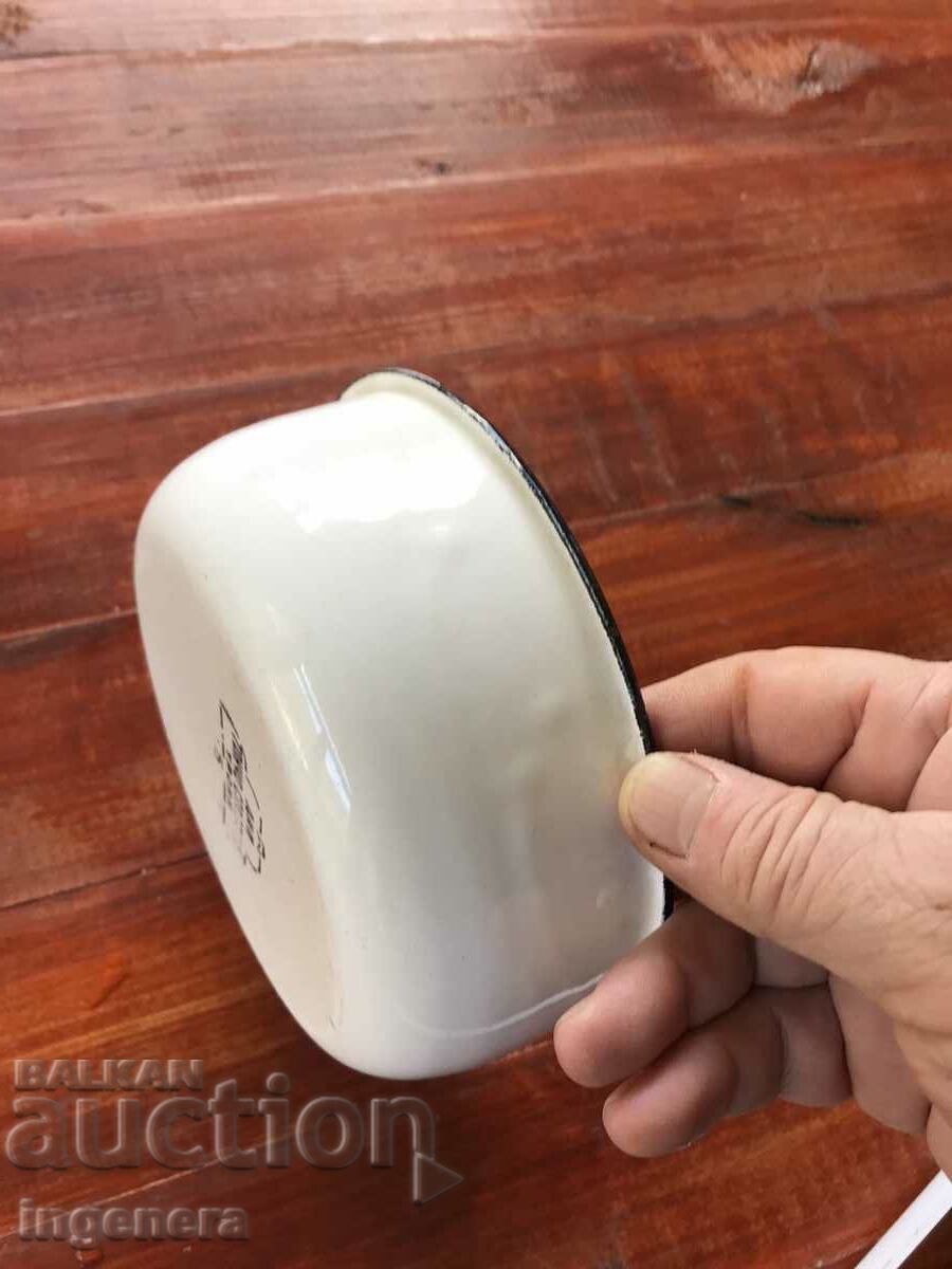 BOWL BOWLER PANICA ENAMEL DISH FROM SOCA - 5 BOWL BOWLER PANICA ENAMEL DISH FROM SOCA - 5