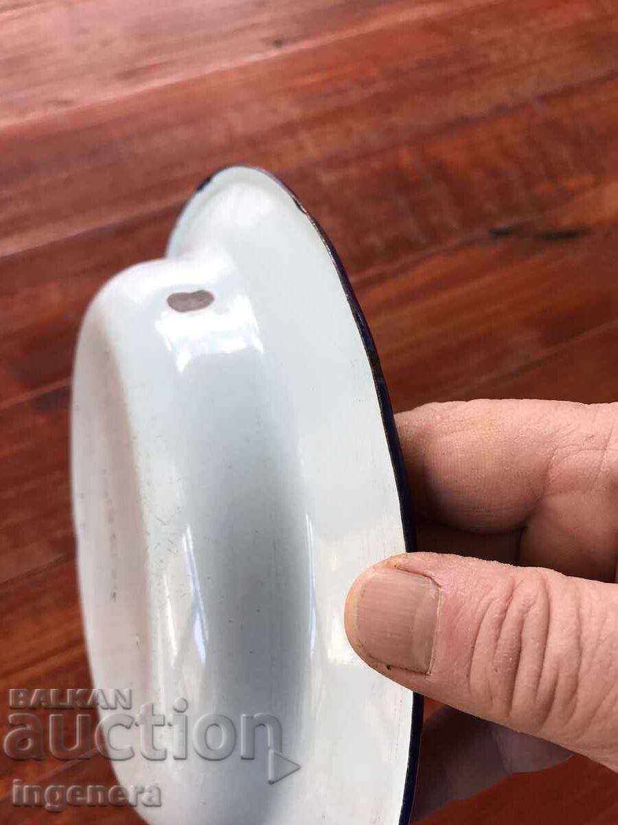 Auction PLATE ENAMELED METAL MARKED Auction PLATE ENAMELED METAL MARKED