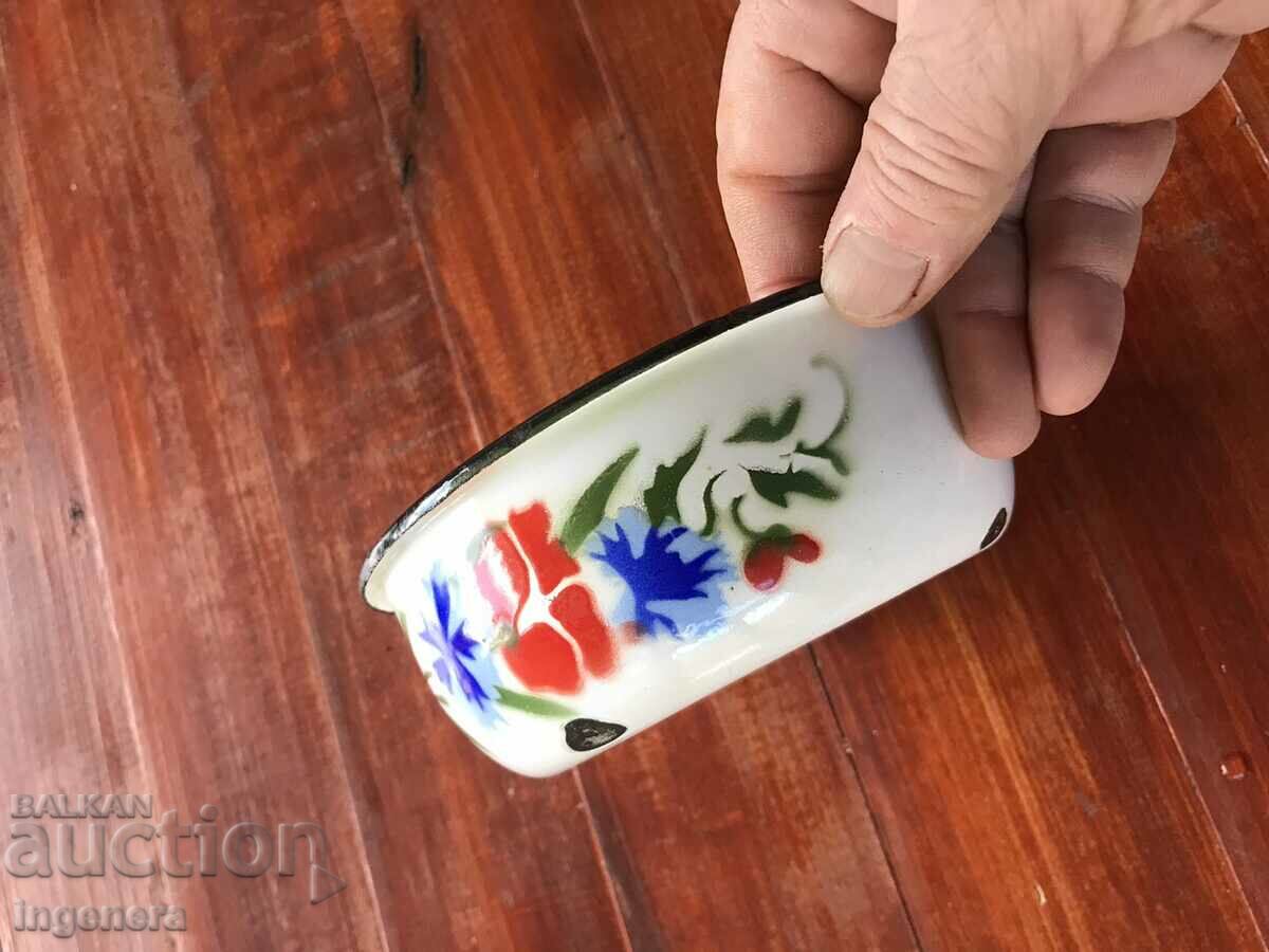 Auction BOWL BOWLER PANICA ENAMEL DISH FROM SOCA Auction BOWL BOWLER PANICA ENAMEL DISH FROM SOCA