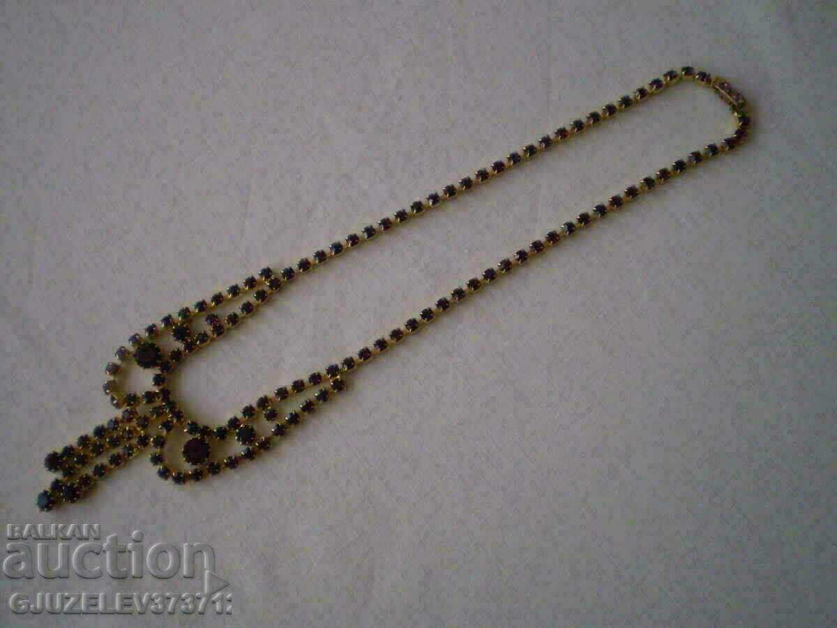 Amethyst color necklace with price 69.00 BGN | € 35.28 Amethyst color necklace with price 69.00 BGN | € 35.28