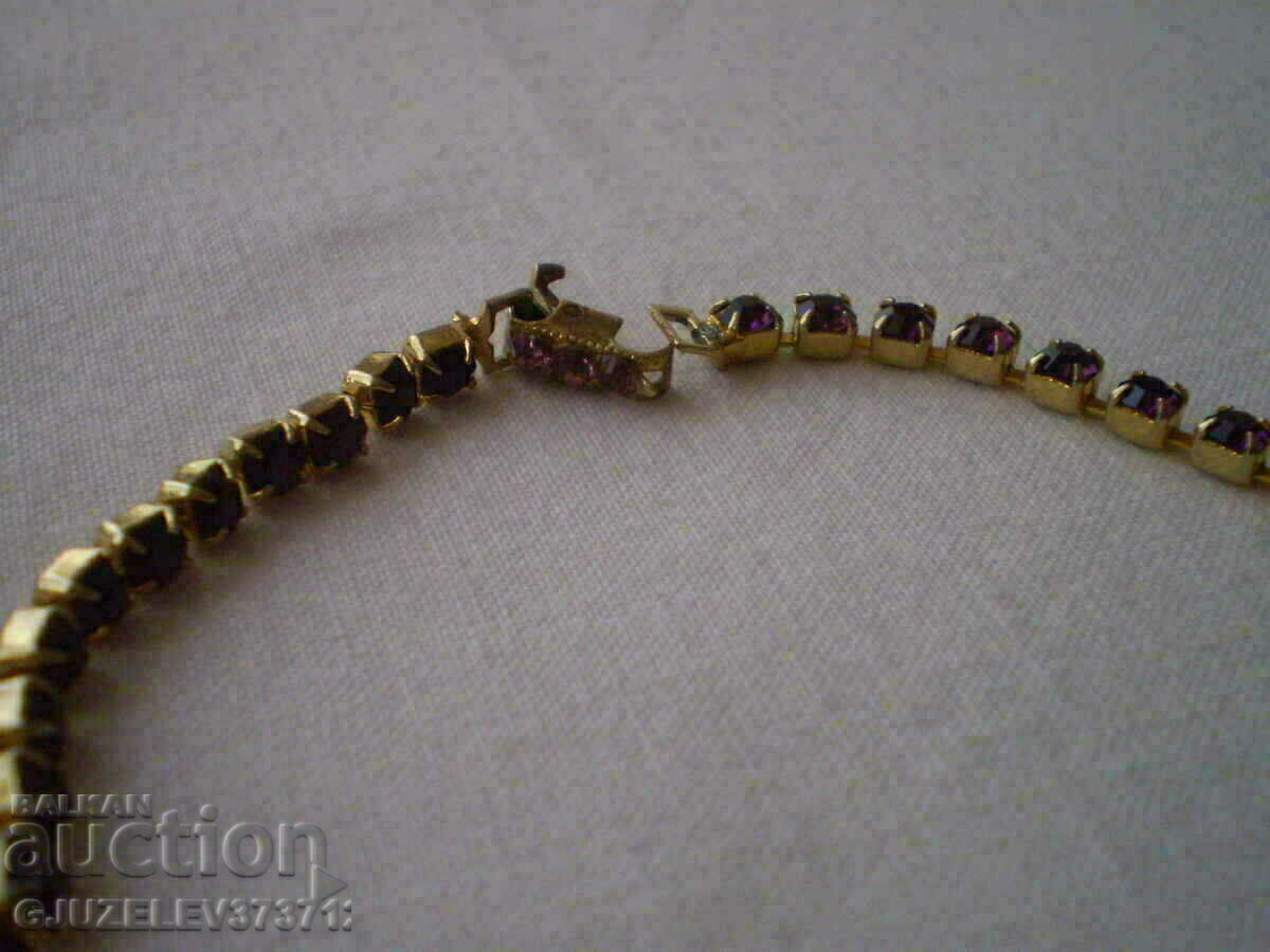 Delivery of Amethyst color necklace Delivery of Amethyst color necklace