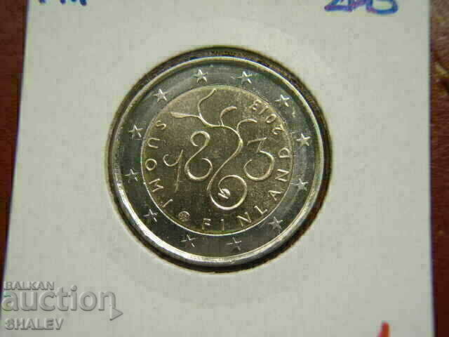 Auction 2 euro 2013 Finland "150 years"(1) /Finland/- Unc (2 euro) Auction 2 euro 2013 Finland "150 years"(1) /Finland/- Unc (2 euro)