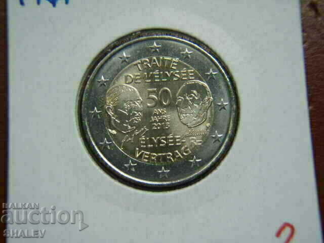 2 euro 2013 France "Elysee" (2) /Франция/ - Unc (2 евро)