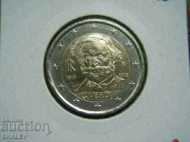 Delivery of 2 euro 2013 Italy "Verdi" (2) /Italy/ - Unc (2 euro) Delivery of 2 euro 2013 Italy "Verdi" (2) /Italy/ - Unc (2 euro)
