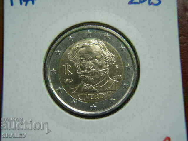 2 euro 2013 Italy "Verdi" (2) /Italy/ - Unc (2 euro) 2 euro 2013 Italy "Verdi" (2) /Italy/ - Unc (2 euro)