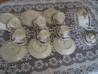 Old porcelain TEA set SCHLAGGENWALD BOHEMIA