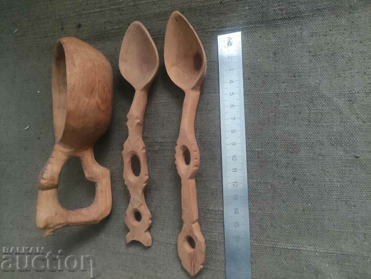 ξύλινα κουτάλια