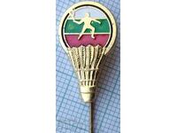 12651 Insigna - Badminton Federația Bulgaria