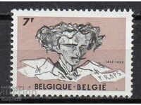 1973. Belgia. Felice Rops, un artist belgian.