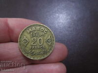 1952 год Мароко 20 франка